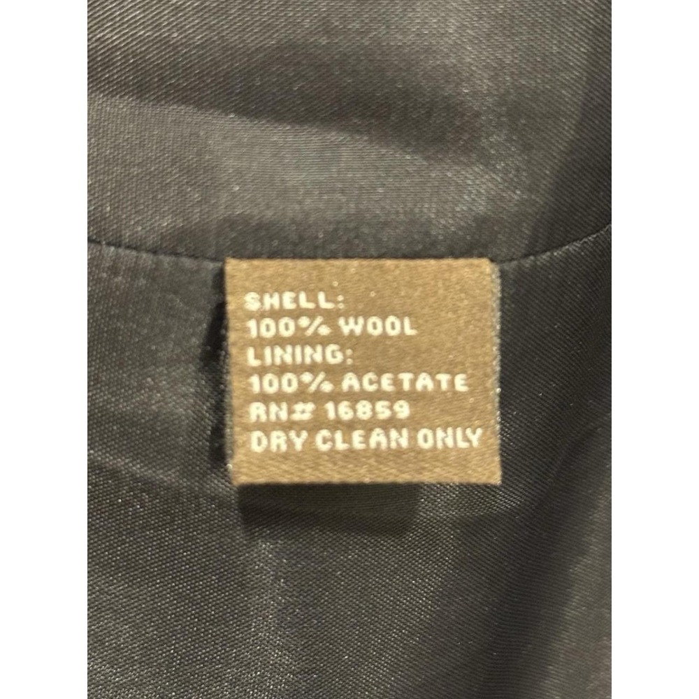J. McLaughlin Charcoal Grey Dress, 100% Wool‎ Shell, Size 12 EUC - Picture 5 of 7